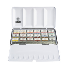 Horadam Akvarelli Full Pans 18-setti ryhmässä Taiteilijatarvikkeet / Taiteilijavärit / Akvarellivärit / Akvarellinapit @ Pen Store (137789)