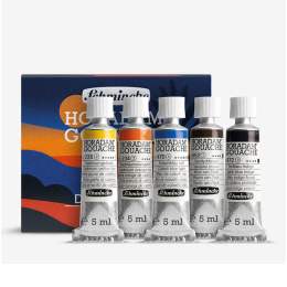 Horadam Gouache 5x5 ml Twilight ryhmässä Taiteilijatarvikkeet / Taiteilijavärit / Guassivärit @ Pen Store (137804)