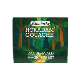 Horadam Gouache 5x5 ml Magic Forest ryhmässä Taiteilijatarvikkeet / Taiteilijavärit / Guassivärit @ Pen Store (137807)