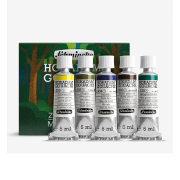 Horadam Gouache 5x5 ml Magic Forest ryhmässä Taiteilijatarvikkeet / Taiteilijavärit / Guassivärit @ Pen Store (137807)
