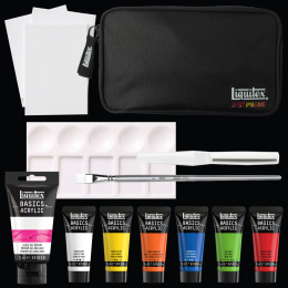 Akryylimaali Basics Creator's Set 6x22 ml ryhmässä Taiteilijatarvikkeet / Taiteilijavärit / Akryylivärit @ Pen Store (137828)