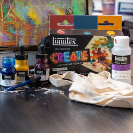 Akryylimuste Professional Staining Set 3 x 30 ml ryhmässä Taiteilijatarvikkeet / Taiteilijavärit / Akryylivärit @ Pen Store (137829)