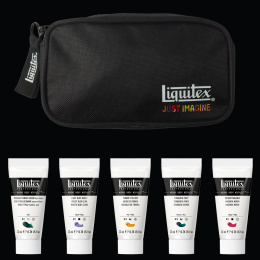 Akryyliväri Professional Heavy Body Gem Theory Set 5 x 22 ml ryhmässä Taiteilijatarvikkeet / Taiteilijavärit / Akryylivärit @ Pen Store (137834)