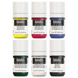 Akryylimaali Soft Body Mixing Set 6x22 ml ryhmässä Taiteilijatarvikkeet / Taiteilijavärit / Akryylivärit @ Pen Store (137837)