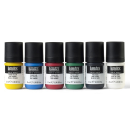 Guassiväri Primaries Set 6x22 ml ryhmässä Taiteilijatarvikkeet / Taiteilijavärit / Guassivärit @ Pen Store (137844)