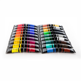 Akryyliväri Basics Set  36x22 ml ryhmässä Taiteilijatarvikkeet / Taiteilijavärit / Akryylivärit @ Pen Store (137848)