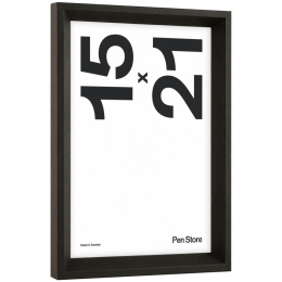 Espresso puukehys 15x21 cm ryhmässä Askartelu ja Harrastus / Järjestää / Kehykset / Ruskeat kehykset @ Pen Store (137891)