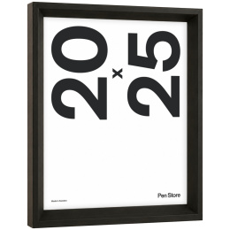 Espresso puukehys 20x25 cm ryhmässä Askartelu ja Harrastus / Järjestää / Kehykset / Ruskeat kehykset @ Pen Store (137893)