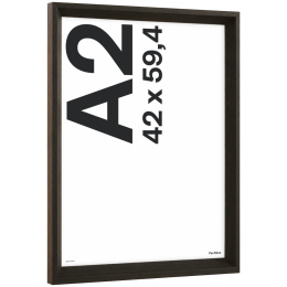Espresso puukehys 42x59,4 cm A2 ryhmässä Askartelu ja Harrastus / Järjestää / Kehykset / Ruskeat kehykset @ Pen Store (137899)