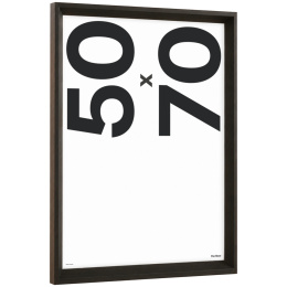 Espresso puukehys 50x70 cm ryhmässä Askartelu ja Harrastus / Järjestää / Kehykset / Ruskeat kehykset @ Pen Store (137900)