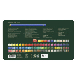 Värikynät Polychromos 140-setti  ryhmässä Kynät / Taiteilijakynät / Värikynät @ Pen Store (137959)