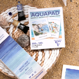 Aquapad akvarellilehtiö 9x10,5 cm ryhmässä Paperit ja Lehtiöt / Taiteilijalehtiöt / Akvarellipaperit @ Pen Store (137970)