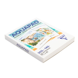 Aquapad akvarellilehtiö 9x10,5 cm ryhmässä Paperit ja Lehtiöt / Taiteilijalehtiöt / Akvarellipaperit @ Pen Store (137970)