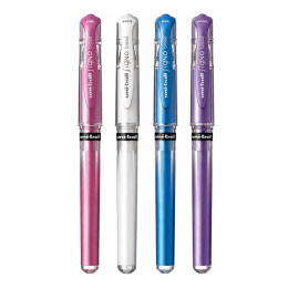 Signo Broad Um-153 Gel 4-osainen setti No2 ryhmässä Kynät / Kirjoittaminen / Geelikynät @ Pen Store (137978)