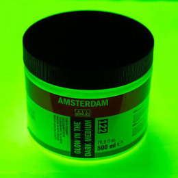 Glow in the dark medium 122 120 ml ryhmässä Taiteilijatarvikkeet / Maalausnesteet ja lakat / Maalinesteet akryyliväreille @ Pen Store (137986)