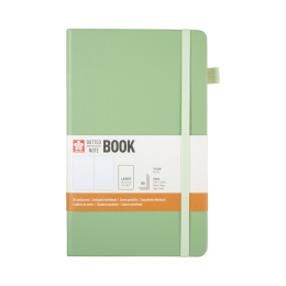 Notebook 13x21 cm Hard Cover Pale Patina Dotted ryhmässä Paperit ja Lehtiöt / Kirjoitus ja muistiinpanot / Muistikirjat @ Pen Store (137992)