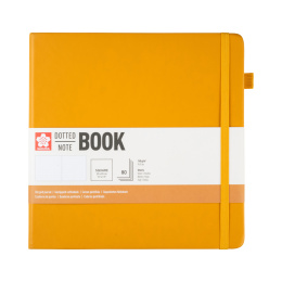 Notebook 20x20 cm Hard Cover Japanese Kerria Dotted ryhmässä Paperit ja Lehtiöt / Kirjoitus ja muistiinpanot / Muistikirjat @ Pen Store (137994)