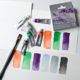 Professional Akvarelliväri Tuubi 5 ml Revival 6-setti ryhmässä Taiteilijatarvikkeet / Taiteilijavärit / Akvarellivärit / Vesiväri tuubissa @ Pen Store (137999)