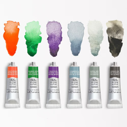 Professional Akvarelliväri Tuubi 5 ml Revival 6-setti ryhmässä Taiteilijatarvikkeet / Taiteilijavärit / Akvarellivärit / Vesiväri tuubissa @ Pen Store (137999)