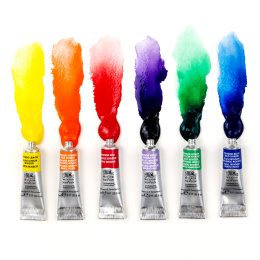 Professional Akvarelliväri Tuubi 5 ml Winsor 6-setti ryhmässä Taiteilijatarvikkeet / Taiteilijavärit / Akvarellivärit / Vesiväri tuubissa @ Pen Store (138003)