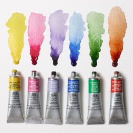 Professional Akvarelliväri Tuubi 5 ml Revival 6-setti ryhmässä Taiteilijatarvikkeet / Taiteilijavärit / Akvarellivärit / Vesiväri tuubissa @ Pen Store (138004)