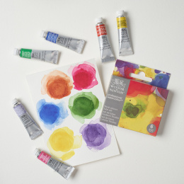 Professional Akvarelliväri Tuubi 5 ml Revival 6-setti ryhmässä Taiteilijatarvikkeet / Taiteilijavärit / Akvarellivärit / Vesiväri tuubissa @ Pen Store (138004)
