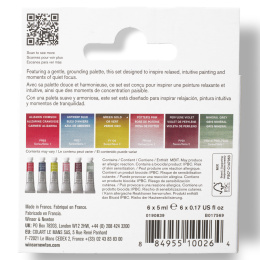 Professional Akvarelliväri Tuubi 5 ml Mindful 6-setti ryhmässä Taiteilijatarvikkeet / Taiteilijavärit / Akvarellivärit / Vesiväri tuubissa @ Pen Store (138006)