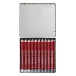 Cleos Fine Art Graphite 24-setti ryhmässä Taiteilijatarvikkeet / Liidut ja lyijyt / Grafiitti ja lyijyt @ Pen Store (138023)