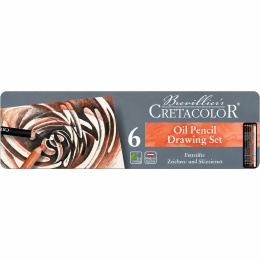 Öljykynät 6-setti ryhmässä Kynät / Taiteilijakynät / Luonnostelukynät @ Pen Store (138028)