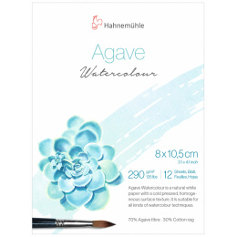 Akvarelliilehtiö Agave 290g CP 8x10,5 cm ryhmässä Paperit ja Lehtiöt / Taiteilijalehtiöt / Akvarellipaperit @ Pen Store (138050)