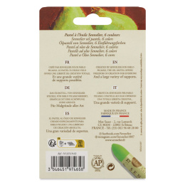 Öljypastelli Pears Duo 5 ml 6-setti ryhmässä Taiteilijatarvikkeet / Taiteilijavärit / Pastellivärit / Öljypastellit @ Pen Store (138064)