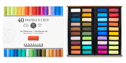 Pehmeä pastelli 1/2 à l'écu 40-setti ryhmässä Taiteilijatarvikkeet / Liidut ja lyijyt / Pastelliliidut @ Pen Store (138070)
