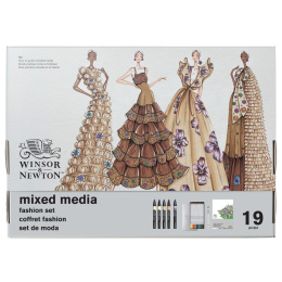 Mixed Media Fashion Set 19-osainen ryhmässä Kynät / Taiteilijakynät / Maalitussit @ Pen Store (138078)