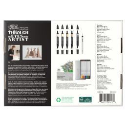 Mixed Media Fashion Set 19-osainen ryhmässä Kynät / Taiteilijakynät / Maalitussit @ Pen Store (138078)