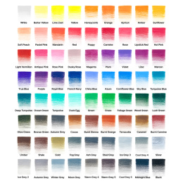 Studio Collection Värikynät 72-setti ryhmässä Taiteilijatarvikkeet / Taiteilijasetit / Colored pencils in sets @ Pen Store (138080)