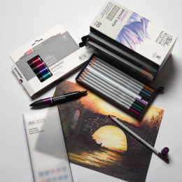 Studio Collection Värikynät 50-setti ryhmässä Taiteilijatarvikkeet / Taiteilijasetit / Colored pencils in sets @ Pen Store (138082)