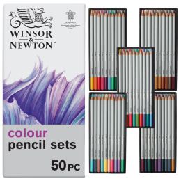 Studio Collection Värikynät 50-setti ryhmässä Taiteilijatarvikkeet / Taiteilijasetit / Colored pencils in sets @ Pen Store (138082)