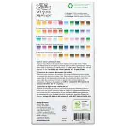 Studio Collection Värikynät 50-setti ryhmässä Taiteilijatarvikkeet / Taiteilijasetit / Colored pencils in sets @ Pen Store (138082)