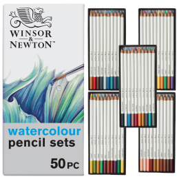 Studio Collection Akvarellikynät Box 50-setti ryhmässä Kynät / Taiteilijakynät / Akvarellikynät @ Pen Store (138083)