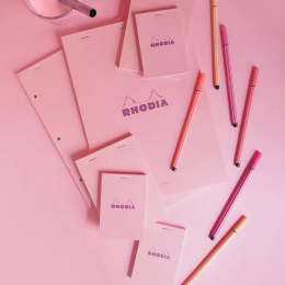 Block Pink No.18 A4 Viivoitettu ryhmässä Paperit ja Lehtiöt / Kirjoitus ja muistiinpanot / Vihkot ja lehtiöt @ Pen Store (138103)