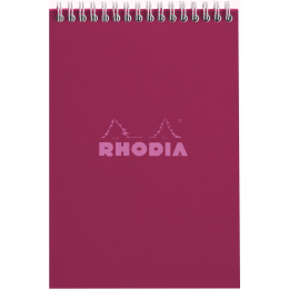 Classic Notepad Plum A5 Viivoitettu ryhmässä Paperit ja Lehtiöt / Kirjoitus ja muistiinpanot / Vihkot ja lehtiöt @ Pen Store (138117)
