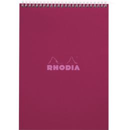 Classic Notepad Plum A4 Viivoitettu ryhmässä Paperit ja Lehtiöt / Kirjoitus ja muistiinpanot / Vihkot ja lehtiöt @ Pen Store (138118)