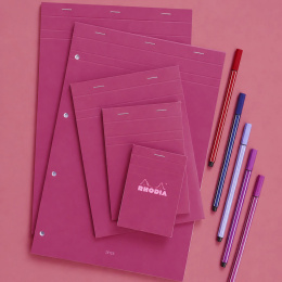 Block Plum No.18 A4 Viivoitettu ryhmässä Paperit ja Lehtiöt / Kirjoitus ja muistiinpanot / Vihkot ja lehtiöt @ Pen Store (138121)