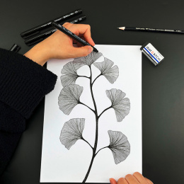 Fineliner MONO Drawing Bold 4 kpl ryhmässä Kynät / Kirjoittaminen / Finelinerit @ Pen Store (138133)