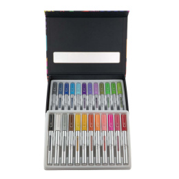 Dual Marker Pastelli 48-setti ryhmässä Kynät / Taiteilijakynät / Akryylitussit @ Pen Store (138229)