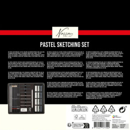 Luonnostelu & Piirtäminen 30-setti ryhmässä Taiteilijatarvikkeet / Liidut ja lyijyt / Hiilikynät ja hiilet @ Pen Store (138231)