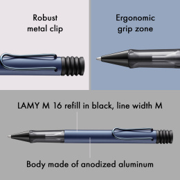 Lx Blue Kuulakärkikynä  ryhmässä Kynät / Fine Writing / Kuulakärkikynät @ Pen Store (138236)