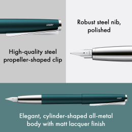 Studio Petrol Täytekynä ryhmässä Kynät / Fine Writing / Täytekynät @ Pen Store (138244_r)
