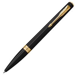 Meridian Matte Black/Chrome Kuulakärkikynä ryhmässä Kynät / Fine Writing / Kuulakärkikynät @ Pen Store (138298)