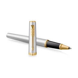 Meridian Chrome/Gold Rollerball ryhmässä Kynät / Fine Writing / Rollerball-kynät @ Pen Store (138305)